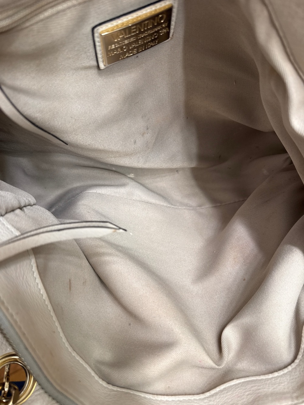 VALENTINO BY MARIO VALENTINO VERRA SIGNATURE LEATHER BAG - Picture 9 of 12